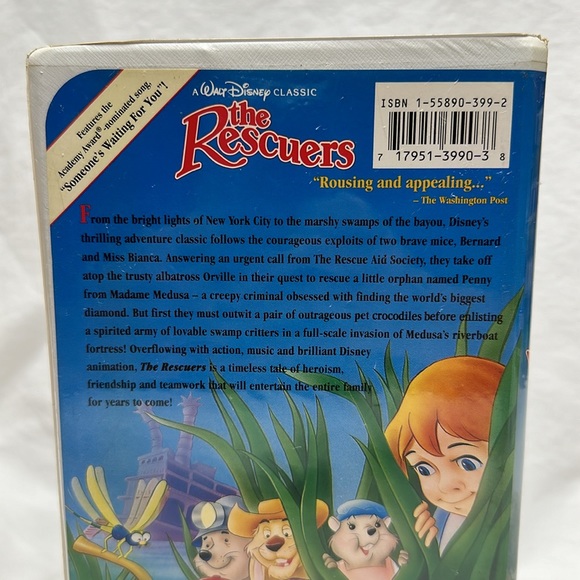 The Rescuers VHS - Picture 5 of 11